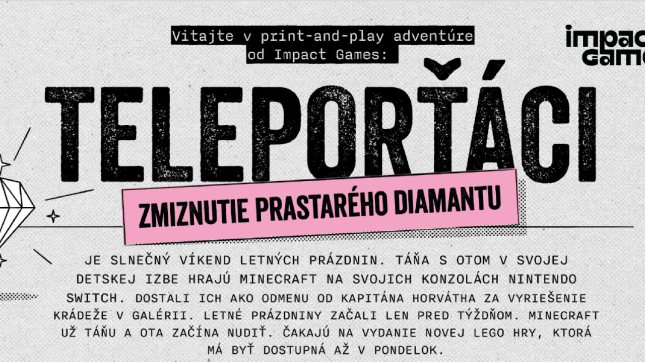 Teleporťáci: Zmiznutie prastarého diamantu Teleporťáci: Zmiznutie prastarého diamantu