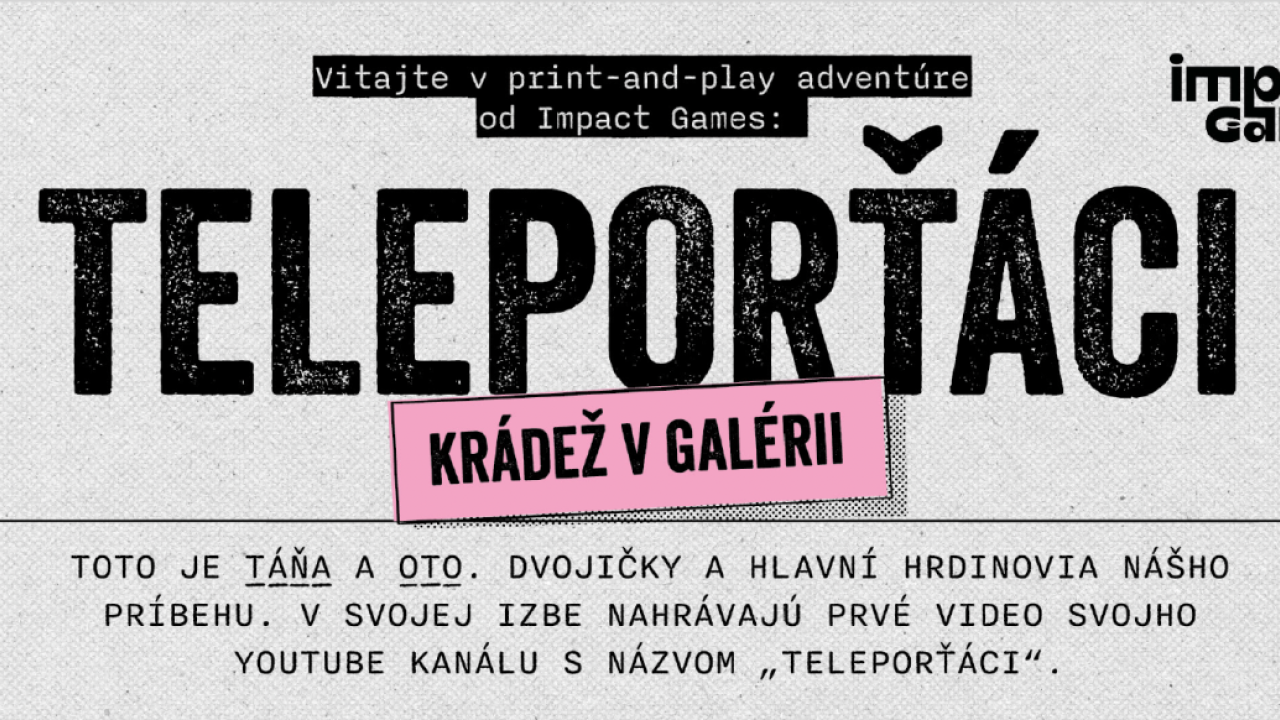 Teleporťáci 1: Krádež v galérii